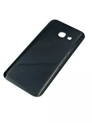 Превью Задняя крышка для Samsung Galaxy A3 (2017) A320F (черная) &mdash; 5