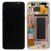 Дисплейный модуль с тачскрином для Samsung Galaxy S8 (G950F) (золото)