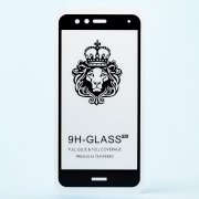 Защитное стекло для Huawei P10 Lite (полное покрытие)(черное) — 1