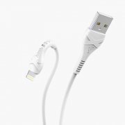 Превью Кабель HOCO X37 Cool power для Apple (USB - Lightning) белый &mdash; 3