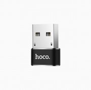 Превью Адаптер (переходник) HOCO UA6 (Type-C - USB-A) черный &mdash; 7
