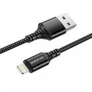 Кабель Borofone BX54 для Apple (USB - Lightning) черный — 1