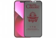 Защитная плёнка силиконовая для Apple iPhone 13 Pro (черная)