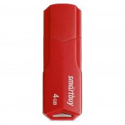 USB-флеш 4GB SmartBuy CLUE (красная)