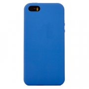 Чехол-накладка ORG Soft Touch для Apple iPhone SE (синяя) — 1