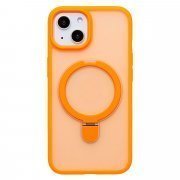 Чехол-накладка - SM088 SafeMag для Apple iPhone 13 (оранжевая) — 1