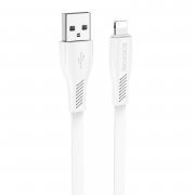 Кабель Borofone BX85 для Apple (USB - lightning) (белый)