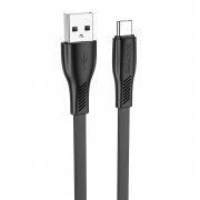 Кабель Borofone BX85 (Кабель Borofone BX84 (USB - Type-C) (белый)) (черный) — 1