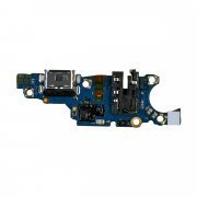 Шлейф для Huawei Honor X7c плата на системный разъем/разъем гарнитуры/микрофон - Премиум — 1