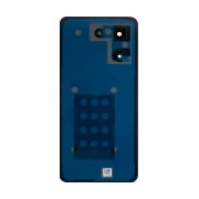 Задняя крышка для Xiaomi Poco C71 (черная) - Премиум — 1