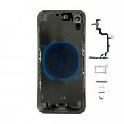 Корпус для Apple iPhone Xr в стиле iPhone 16 Pro (серый)