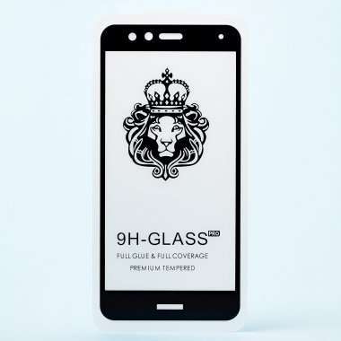 Защитное стекло для Huawei P10 Lite (полное покрытие)(черное) &mdash; 1