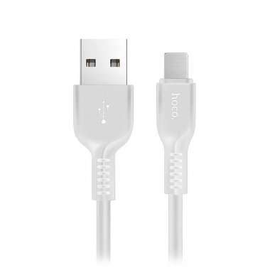 Кабель HOCO X20 Exotic Radiance (USB - Type-C) 1 метр (белый) &mdash; 1