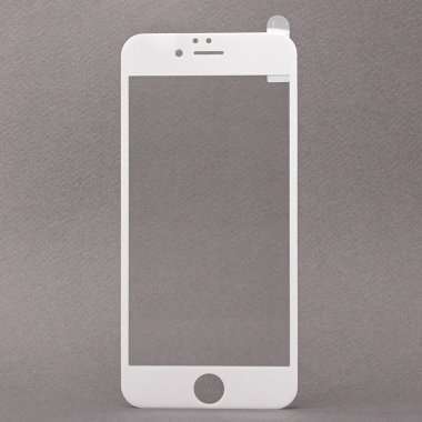 Защитное стекло для Apple iPhone 6 (полное покрытие) (белое) Премиум — 1