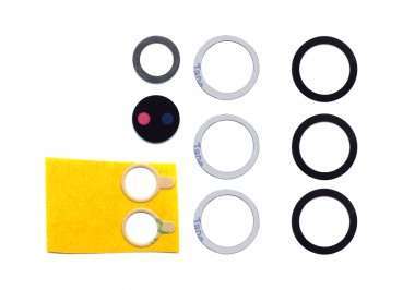 Стекло камеры для Samsung Galaxy S21 Ultra (G998B) (комплект 5 шт.) &mdash; 1