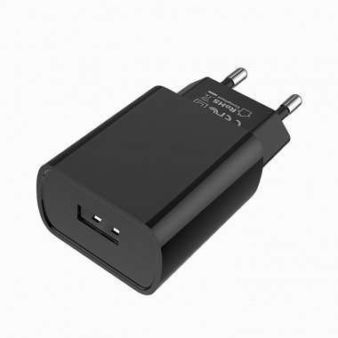 Сетевое зарядное устройство Borofone BA20A Sharp USB с кабелем micro-USB (черное) &mdash; 6