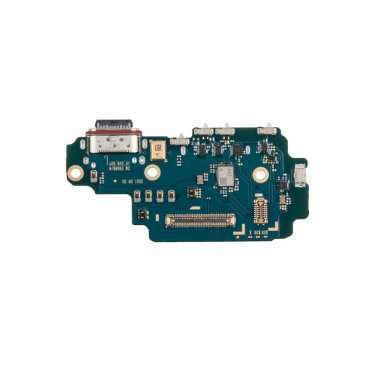 Шлейф для Samsung Galaxy S22 Ultra (S908B) плата на разъем зарядки/разъем SIM/микрофон &mdash; 2
