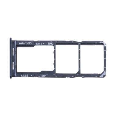 Контейнер SIM для Samsung Galaxy A13 (A135F) (черный) &mdash; 2
