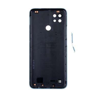 Задняя крышка для Realme C21 (голубая) &mdash; 1