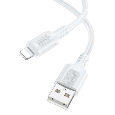 Кабель Borofone BX111 Feliz (USB - lightning) (белый) — 3