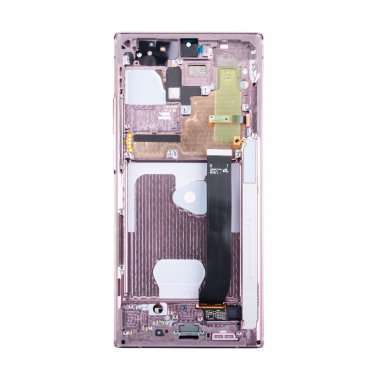 Дисплейный модуль с тачскрином для Samsung Galaxy Note 20 Ultra (N985F) (черный) (AAA) — 1