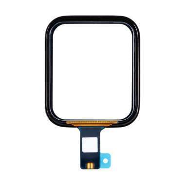 Стекло с тачскрином для Apple Watch SE 2022 40 mm в сборе с OCA пленкой (черное) Стекло с тачскрином для Apple Watch SE 2022 40 mm в сборе с OCA пленкой (черное)