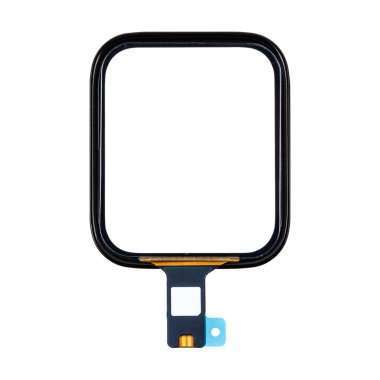 Стекло с тачскрином для Apple Watch SE 2022 44 mm в сборе с OCA пленкой (черное) Стекло с тачскрином для Apple Watch SE 2022 44 mm в сборе с OCA пленкой (черное)