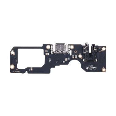 Шлейф для OPPO A78 4G плата на разъем зарядки/разъем гарнитуры/микрофон