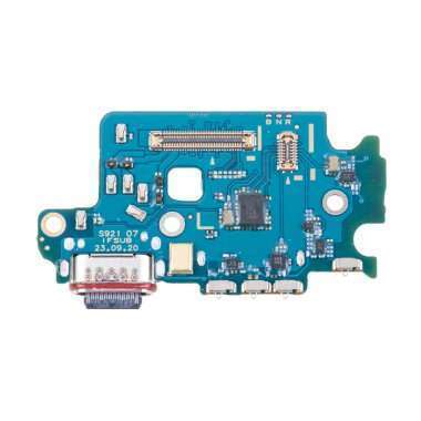Шлейф для Samsung Galaxy S24 (S921B) плата на разъем зарядки/разъем SIM/микрофон премиум — 2
