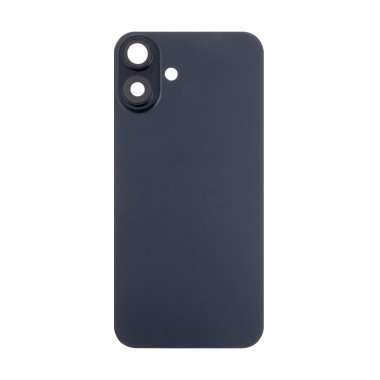 Задняя крышка для Apple iPhone 16 Plus (черная) премиум &mdash; 2