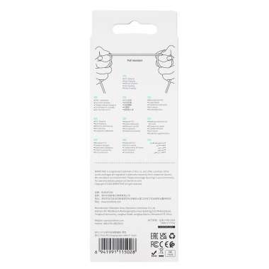 Кабель Borofone BX111 (Type C - lightning) 100см 3A (черный) — 3